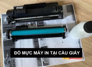 Đổ Mực Máy In Tại Cầu Giấy Chỉ 79K Siêu Nét | 5 Phút Tới