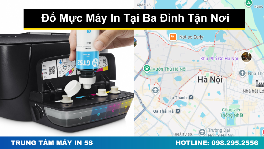 Đổ Mực Máy In Tại Ba Đình Tận Nơi