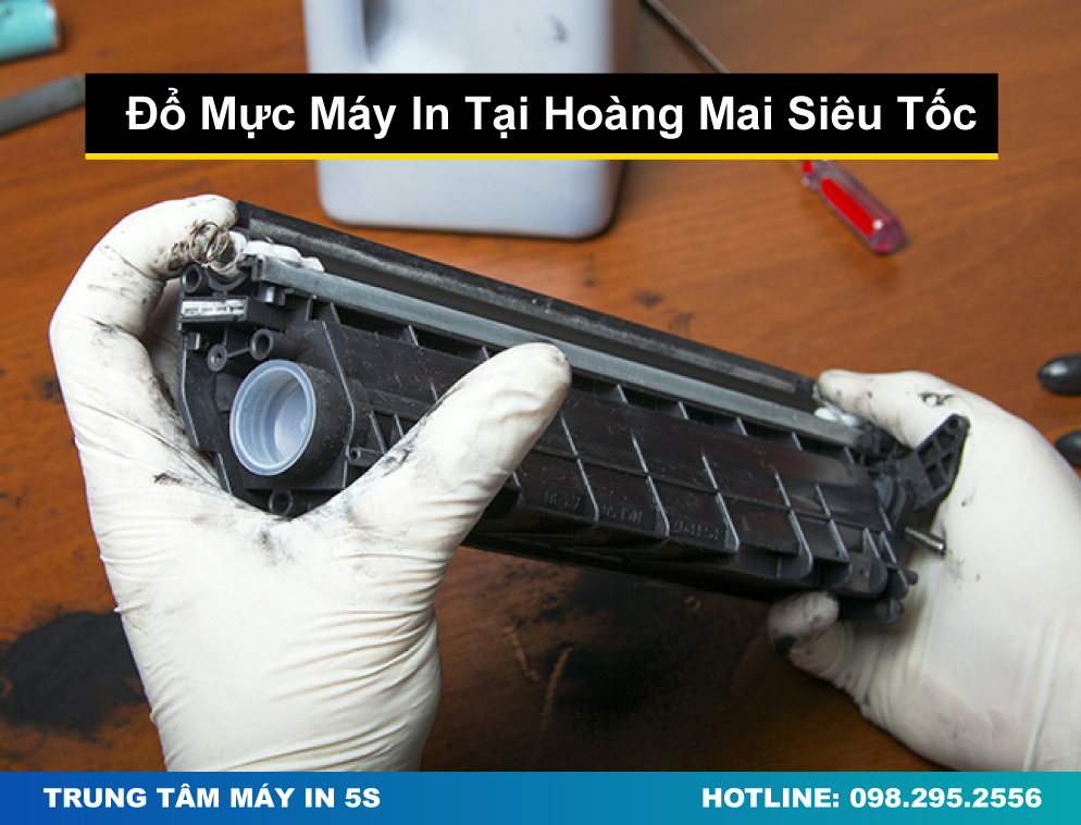 Đổ Mực Máy In Tại Hoàng Mai Siêu Tốc