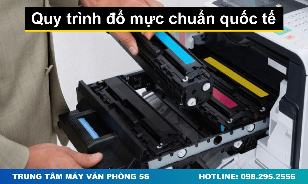 Quy trình đổ mực chuẩn quốc tế