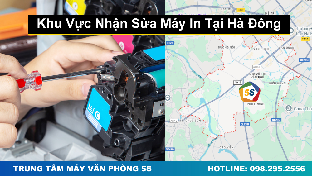 Khu Vực Nhận Sửa Máy In Tại Hà Đông