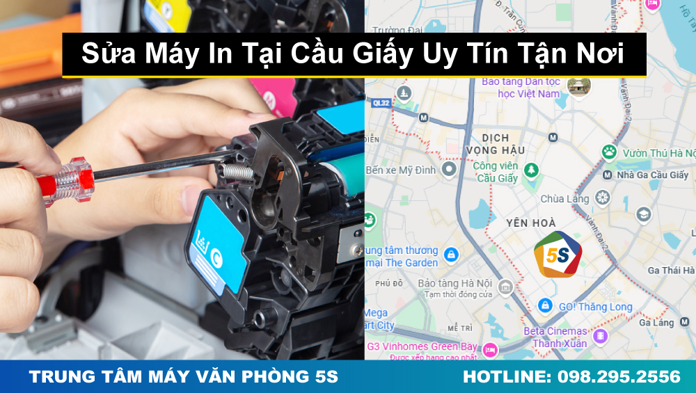 Sửa Máy In Tại Cầu Giấy Uy Tín Tận Nơi