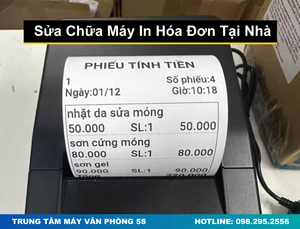 Sửa Chữa Máy In Hóa Đơn Tại Nhà