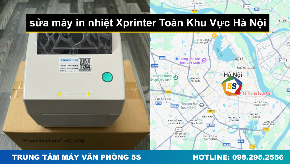 sửa máy in nhiệt Xprinter Toàn Khu Vực Hà Nội