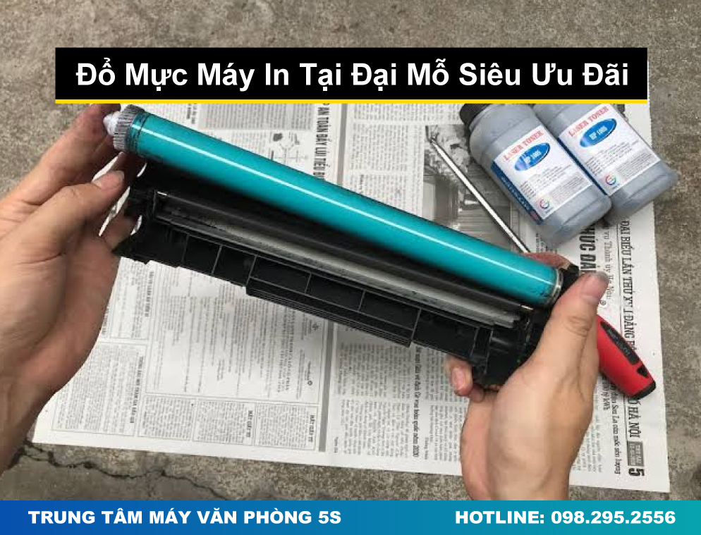 Đổ Mực Máy In Tại Đại Mỗ Siêu Ưu Đãi