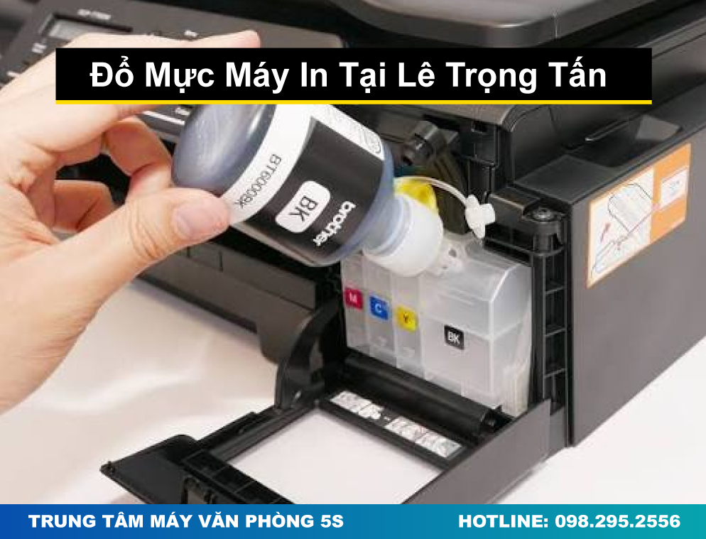 Đổ Mực Máy In Tại Lê Trọng Tấn