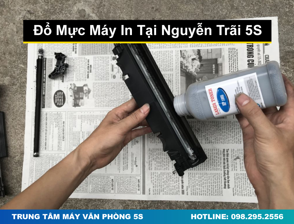 Đổ Mực Máy In Tại Nguyễn Trãi 5S