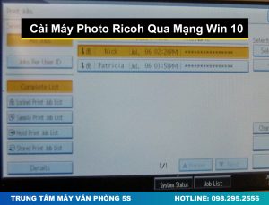 Hướng Dẫn Cài Máy Photo Ricoh Qua Mạng Win 10 Nhanh