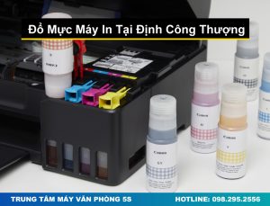 Đổ Mực Máy In Tại Định Công Thượng Siêu Ưu Đãi, In Siêu Nét