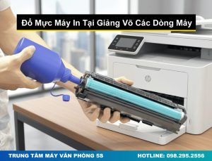 Đổ Mực Máy In Tại Giảng Võ Uy Tín, Giá Rẻ, 5 Phút Tới