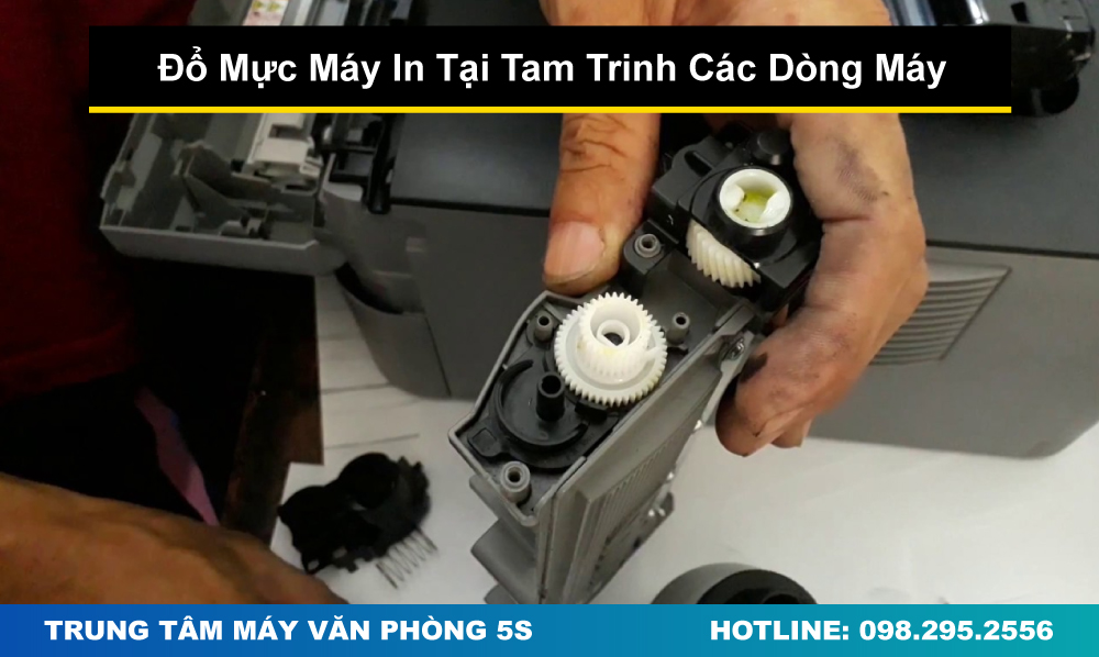 Đổ Mực Máy In Tại Tam Trinh Các Dòng Máy