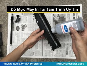 Đổ Mực Máy In Tại Tam Trinh Uy Tín, Chất Lượng, Giá Rẻ