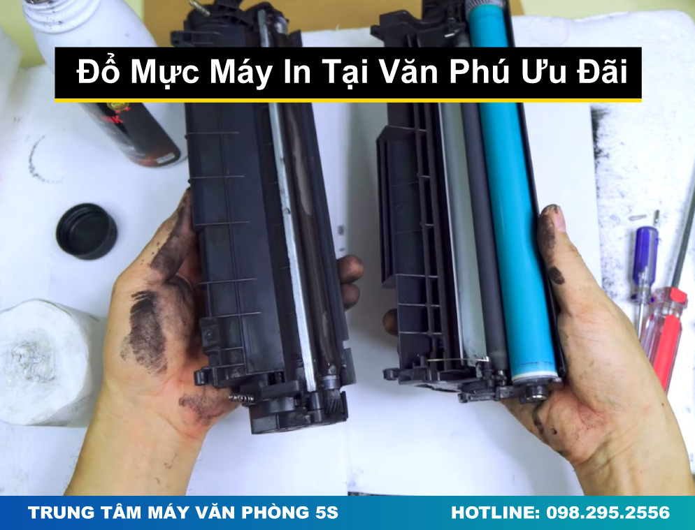 Đổ Mực Máy In Tại Văn Phú Siêu Ưu Đãi