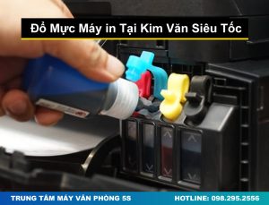 Đổ Mực Máy in Tại Kim Văn Siêu Tốc, Siêu Nét, 5 Phút Tới