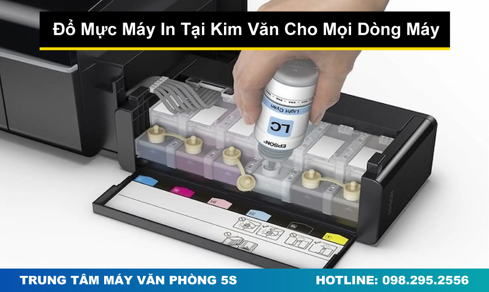 Nhận Đổ Mực Máy In Tại Kim Văn Cho Mọi Dòng Máy