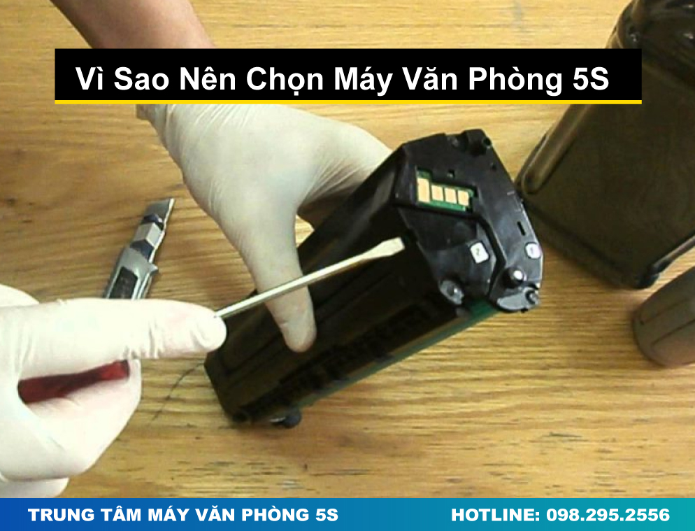 Quy Trình Đổ Mực Máy In Tại Giảng Võ