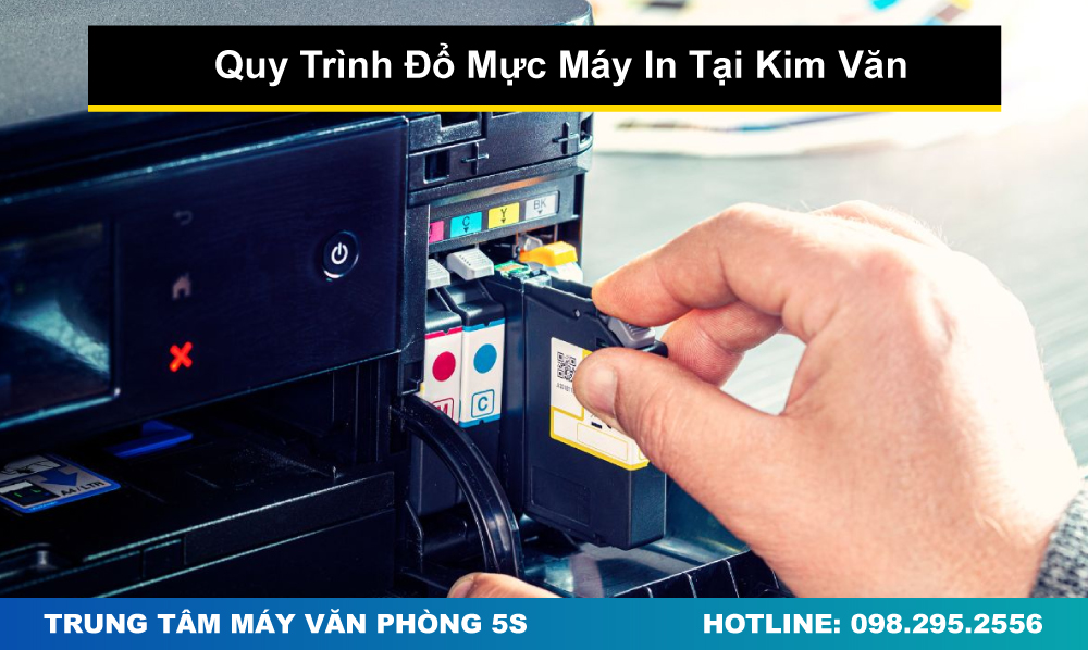 Quy Trình Đổ Mực Máy In Tại Kim Văn