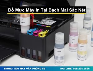 Đổ Mực Máy In Tại Bạch Mai 79K Siêu Nét, 5 Phút Tới