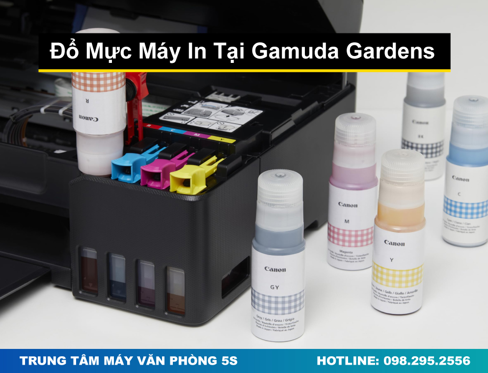 Đổ Mực Máy In Tại Gamuda Gardens Siêu Tốc