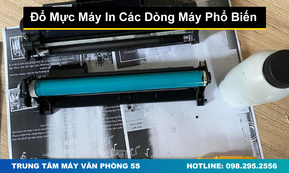 Đổ Mực Máy In Tại Khu Ngoại Giao Đoàn Cho Các Dòng Máy Phổ Biến