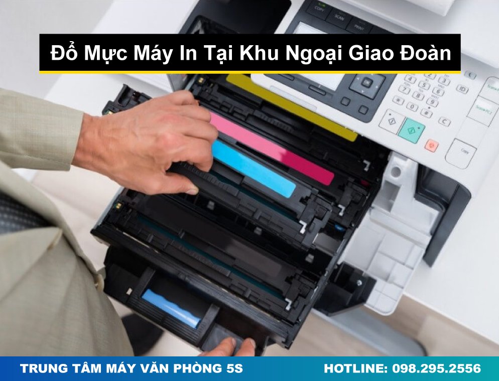 Đổ Mực Máy In Tại Khu Ngoại Giao Đoàn