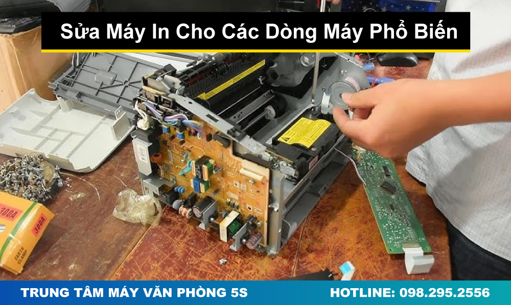 Sửa Máy In Tại Trần Duy Hưng Cho Các Dòng Máy Phổ Biến