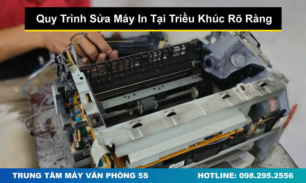 Quy Trình Sửa Máy In Tại Triều Khúc Rõ Ràng